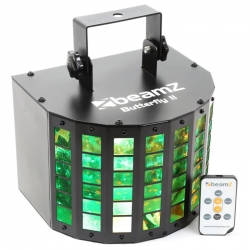 Efekt świetlny Derby 6x 3W LED RGBAWP BeamZ Butterfly II